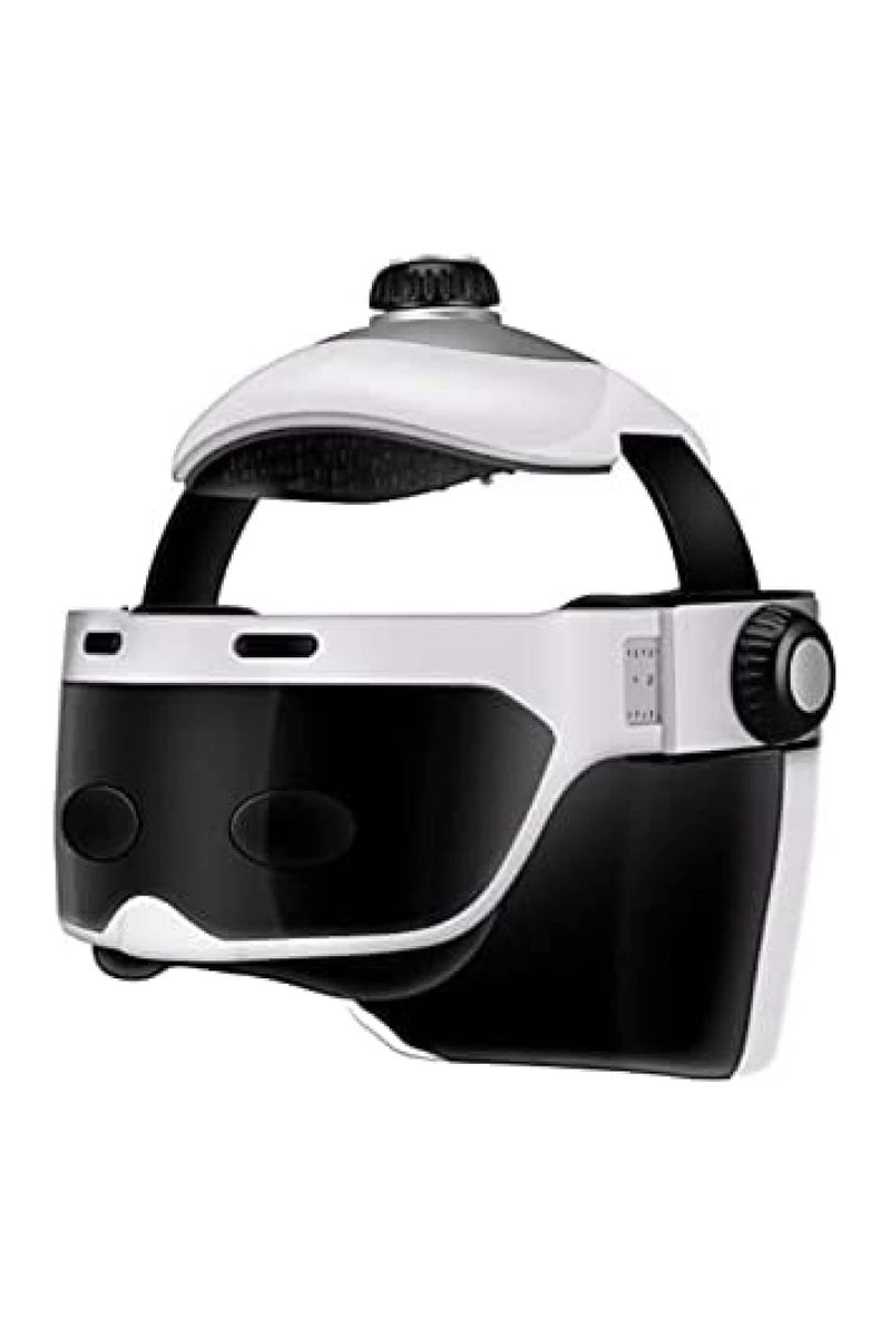 FIPKA Scalp a Rechargeable combined Head & Eye Massager with Touch and wireless remote. Kneading, Heating, Squeezing and soothing Vibration - Image 1