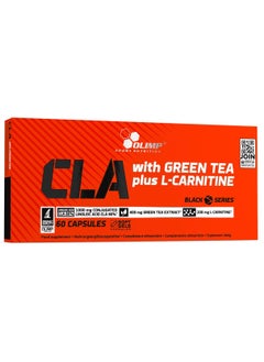 Olimp Olimp CLA with Green Tea Plus L-Carnitine and Weight Loss Supplements, 60 capsules  - Image 1