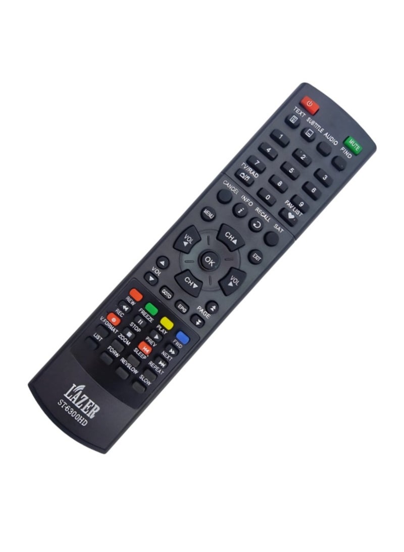 bein Receiver Remote Control For Lazer ST-600Hd Black - Image 2