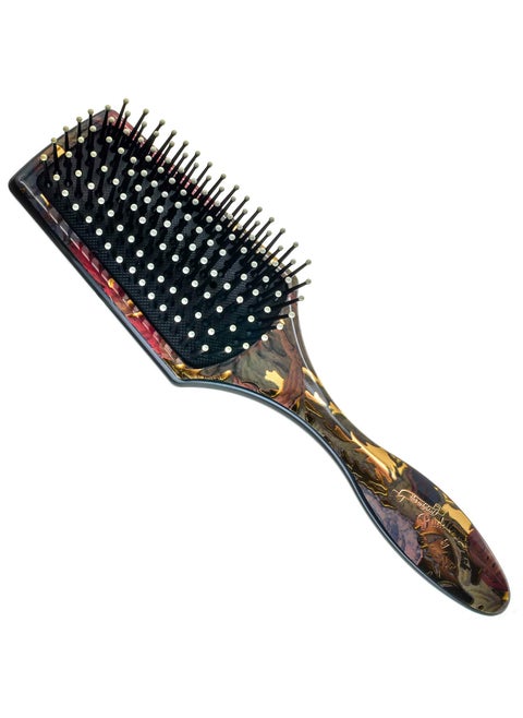 LPB2 9 Rows 8.25" Small Square Paddle Cushioned Hair Brush