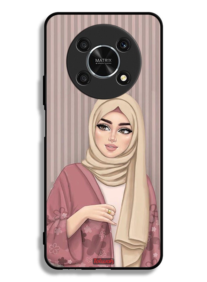 Tolwak Honor X30 5G Protective Case Cover Hijab Girl Art - Image 2