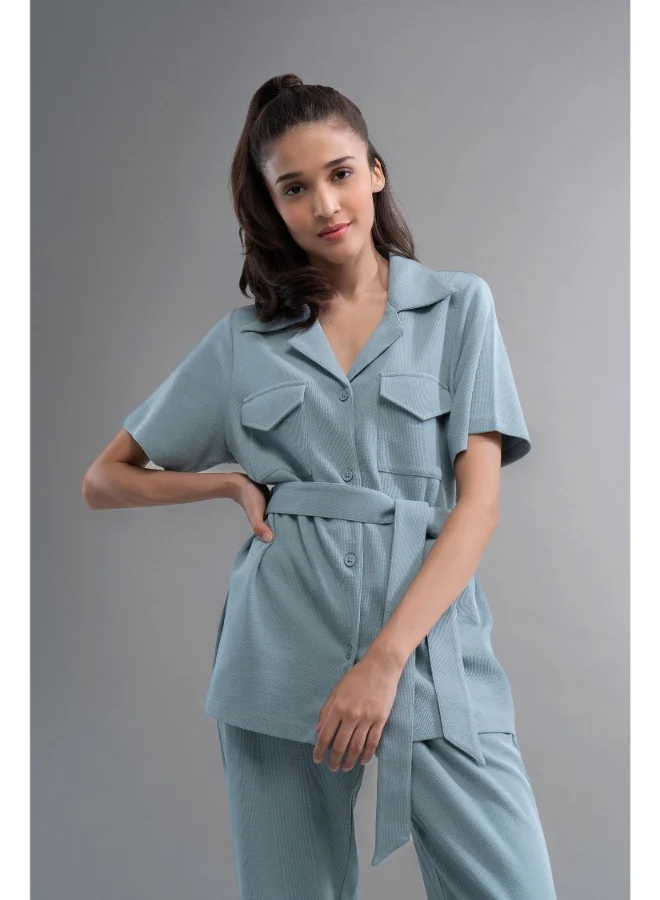 NeceSera Safari Lushknit 2.0 Aqua Shirt