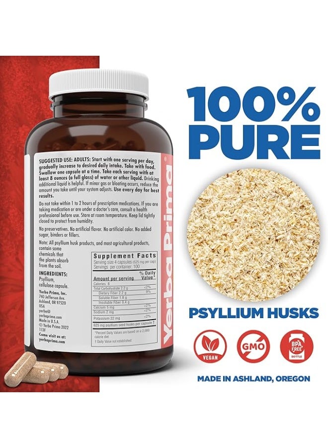 Yerba Prima Psyllium Husks Veg Caps - Image 5