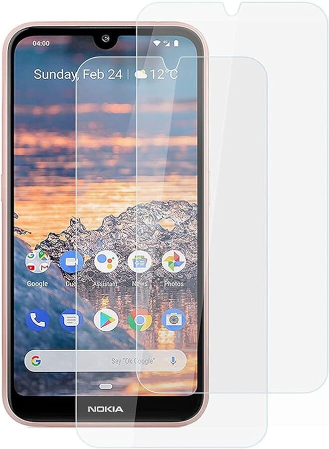 2Pack Tempered Glass Screen Protector For Nokia 4.2