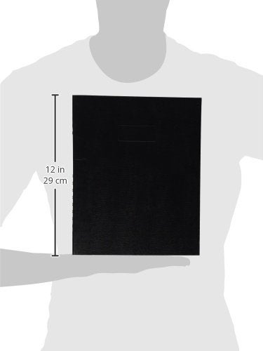 Blueline NotePro Notebook, 1-Subject, Medium/College Rule, Black Cover, (100) 11 x 8.5 Sheets - Image 3