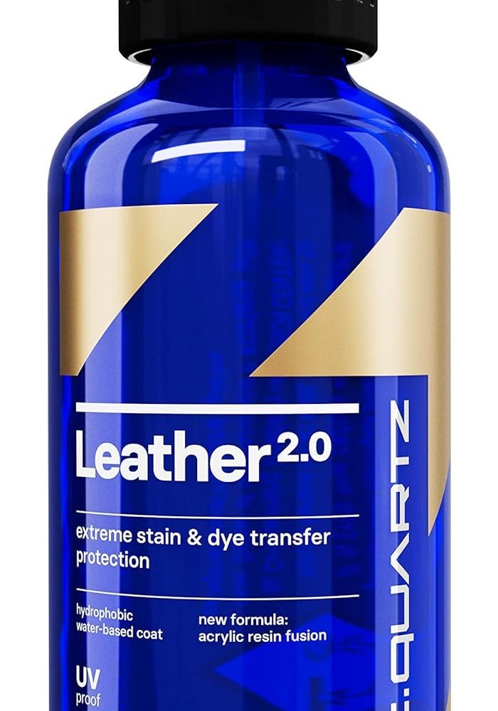 CARPRO CQUARTZ Leather 2.0 Kit - 30ml Hydrophobic & Oil Phobic Leather Protection - Image 2