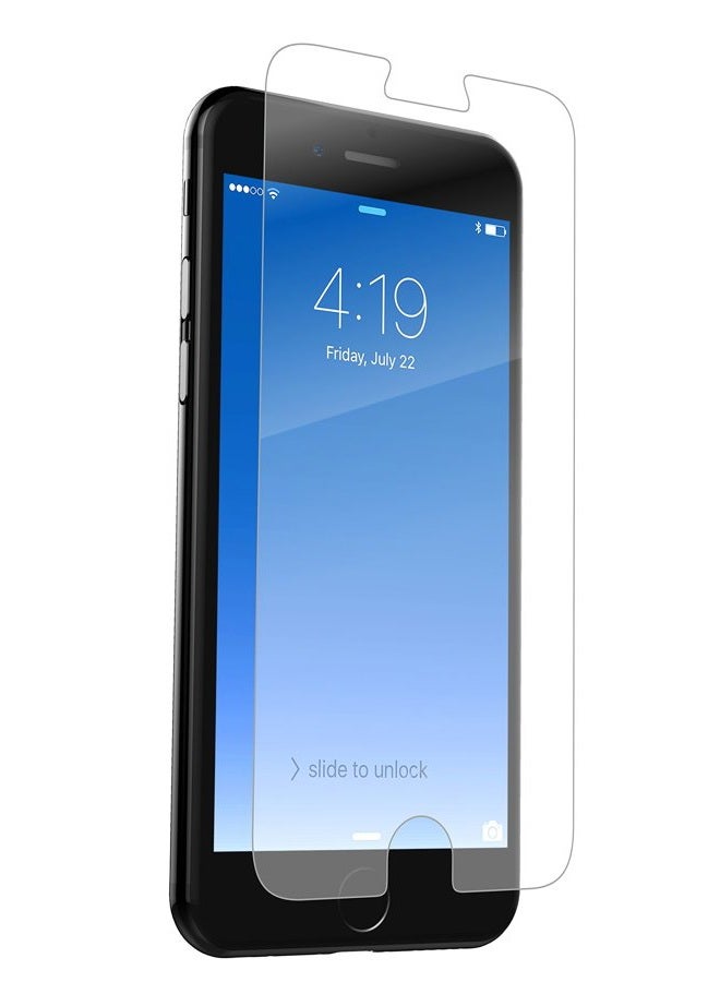 ZAGG InvisibleShield Glass+ Screen Protector – Fits iPhone 8, iPhone 7, iPhone 6s, iPhone 6 – Extreme Impact & Scratch Protection – Easy to Apply – Seamless Touch Sensitivity - Image 1
