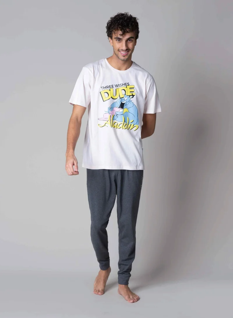 Disney Urban Haul X Disney Aladdin Mens Pyjama Set