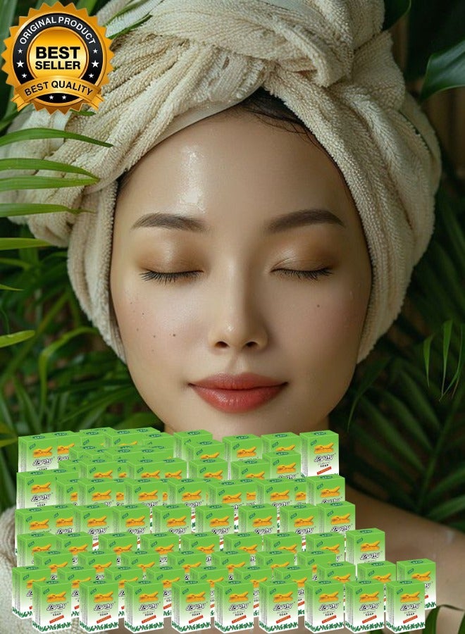 Pyary 86 Pieces Ayurvedic Turmeric Soap 75gram - Image 3