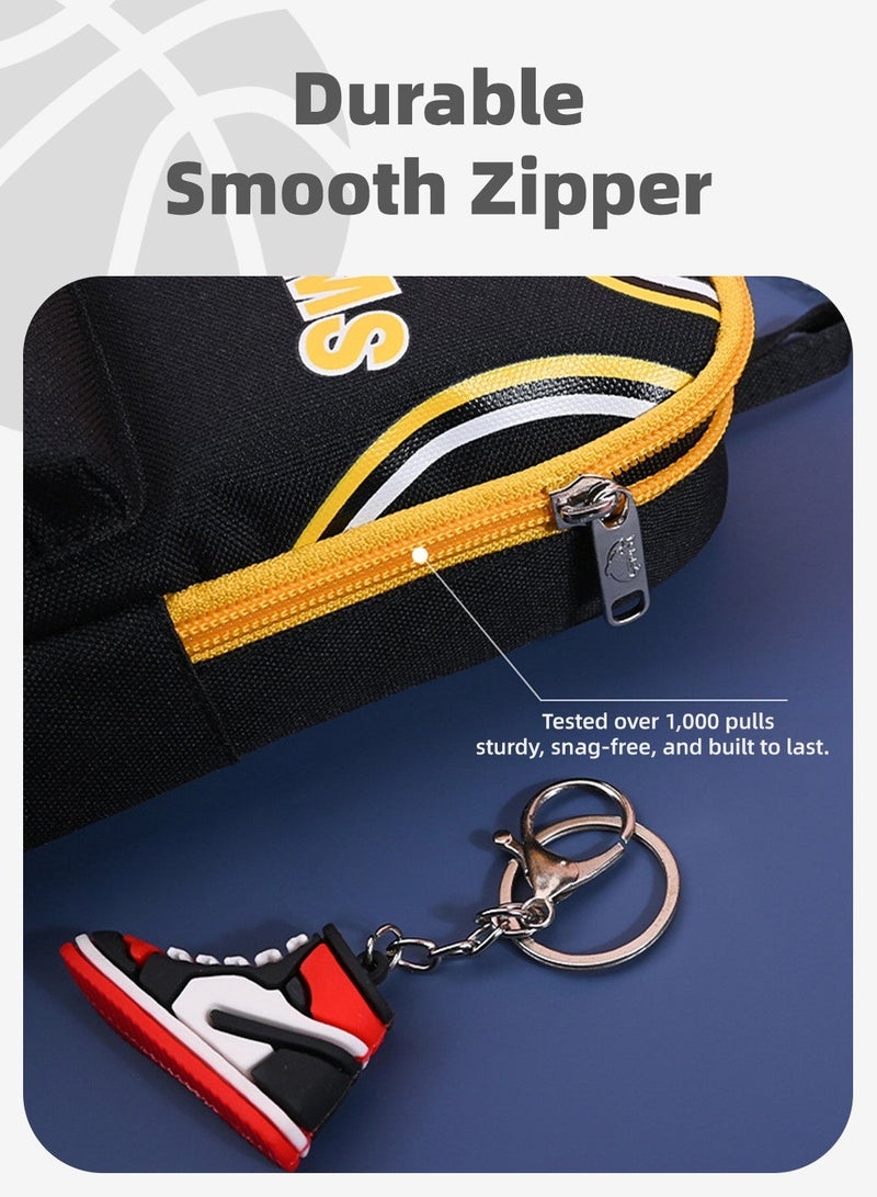 Large Pencil Cases for Boys , Big Capacity Pencil Pouch with 2 Compartments, Pen Pouch Holder, Stationery Organizer, Multifunctional Pen Bag for Kids Teenagers Students - Image 5