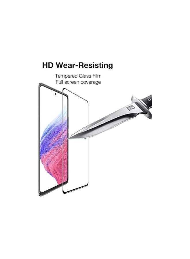 PROMASS Galaxy A73 Screen Protector Compatible with Galaxy A73 Screen Protector Camera Lens Protector Film 5G（2+2Pcs）Tempered Glass Anti-Scratch No-Bubble - Image 4