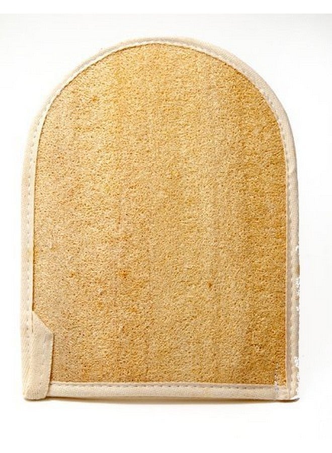 spa destinations Natural Loofa (Loofa Lufa) Exfoliating Bath And Shower Mitt By Spa Destinations - Image 2