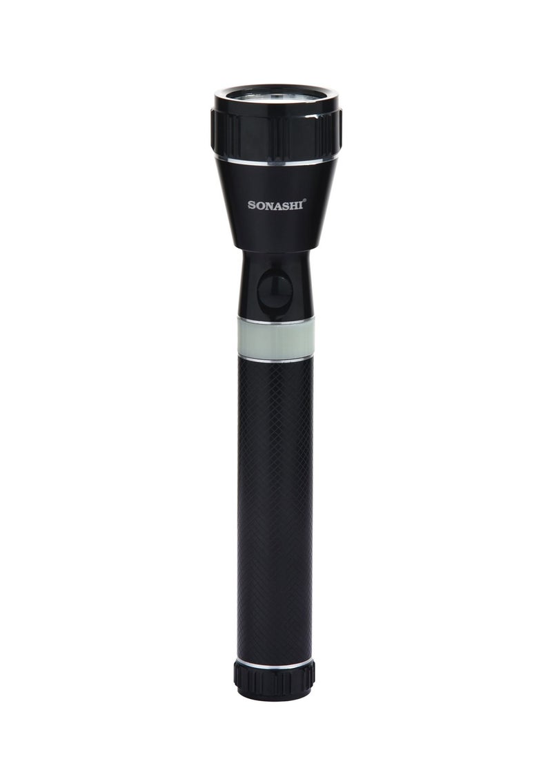 Rechargeable LED Torch with 2 Hours Continuous Working  5000mAh Battery with Hyper Bright LED Light  Featured with Water Resistant Body and Unbreakable Glass SLT-681