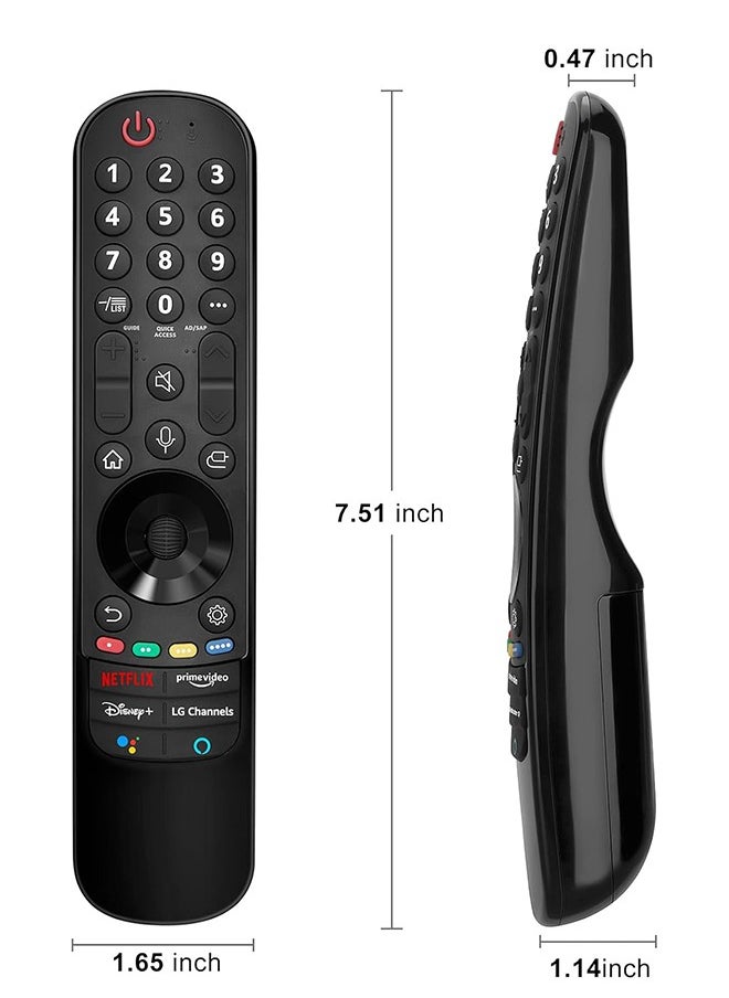 X-level - Magic Remote for LG Smart TV Remote Control Replacement with Pointer and Voice Function Compatible with LG 2021/2022/2023 UHD OLED QNED NanoCell 4K 8K Smart TV - Image 1