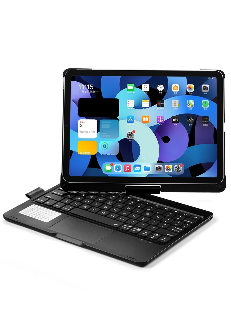 مفتاح مغناطيسي ماك لوحة الحاسوب الذكي والبلوتوث متوافق مع جهاز iPad Air بحجم 13 بوصة لعام 2024 (رقم النموذج: A2903، A2904) مع مفتاح تتبع RGB مضيء لجهاز iPad Air 13 M2. - Image 1
