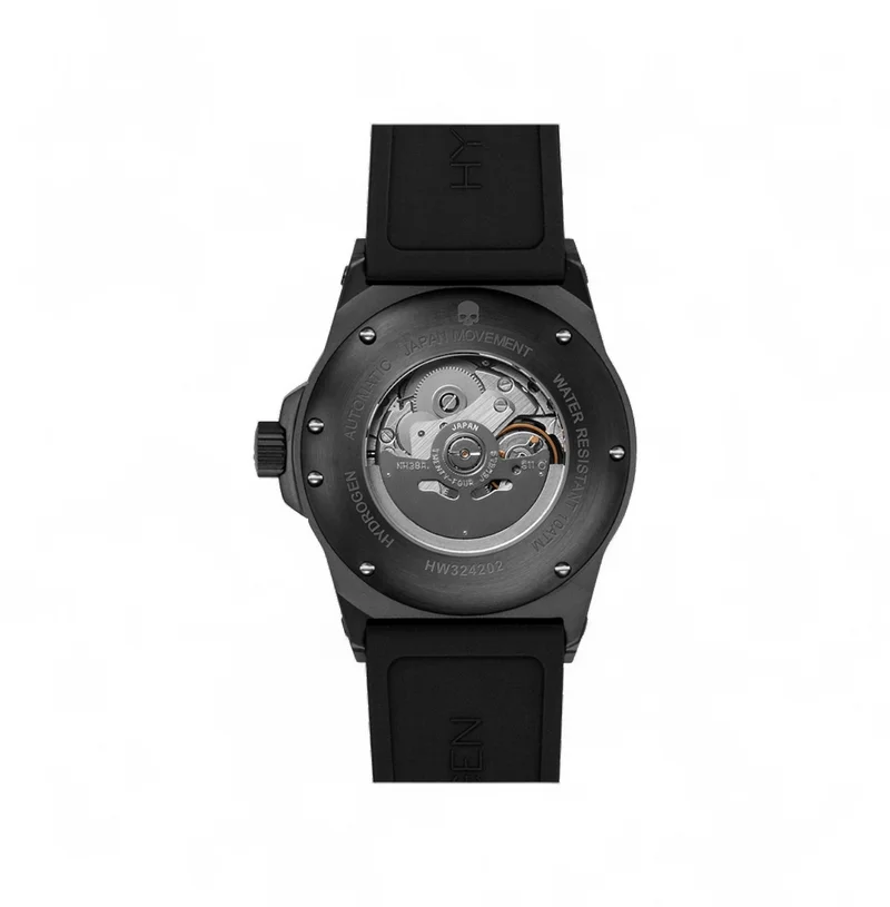 هيدروجين واتش ساعة هيدروجين سبورتيفو باللون الأسود بالكامل