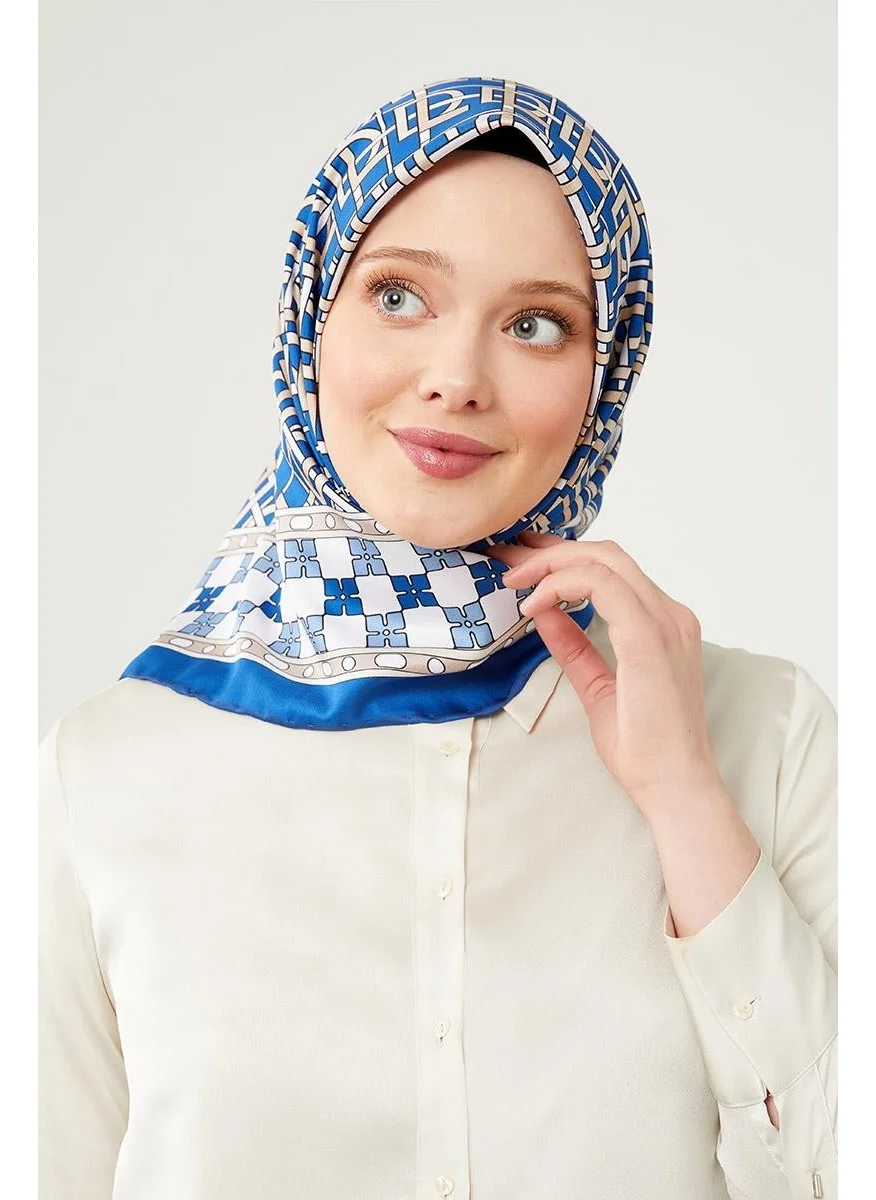 ليفيدور Indigo Lvd Printed Trend Twill Scarf