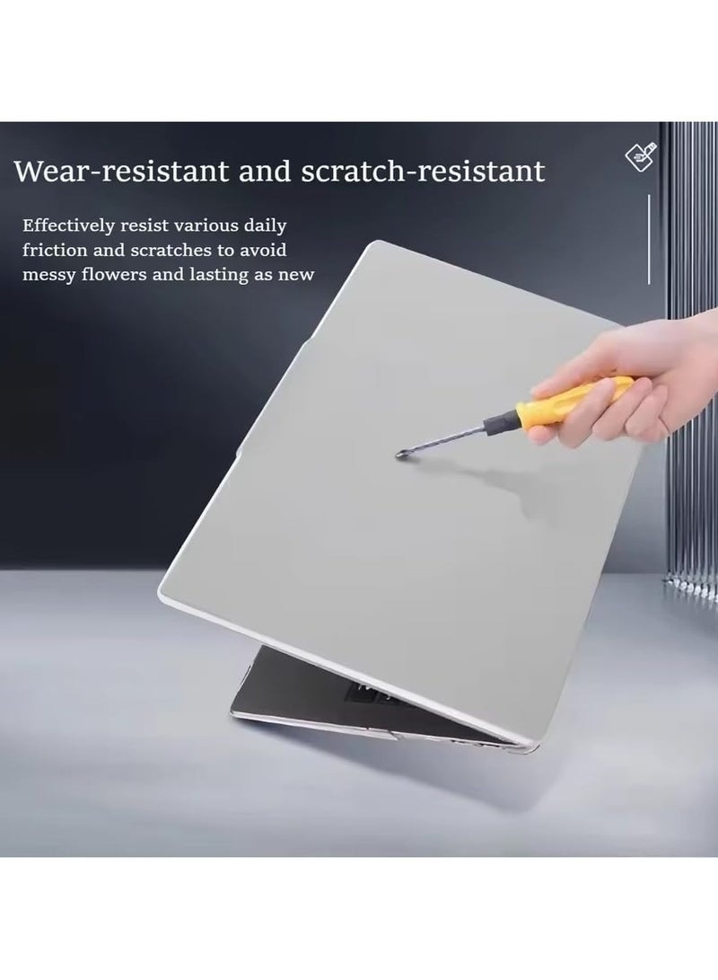 عام **غطاء واقي للابتوب متوافق مع جهاز Honor MagicBook Art 14 2024 موديل 14.6 بوصة MRA-521 561 721 - حافظة بلورية وماتي من PC، غطاء واقي صلب للابتوب.** - Image 2