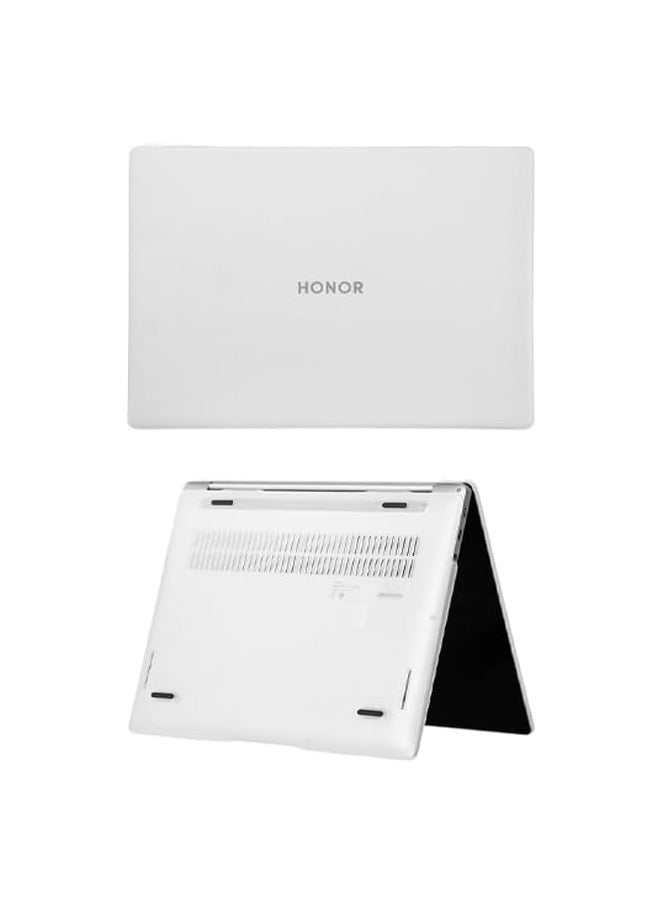 عام **غطاء واقي للابتوب متوافق مع جهاز Honor MagicBook Art 14 2024 موديل 14.6 بوصة MRA-521 561 721 - حافظة بلورية وماتي من PC، غطاء واقي صلب للابتوب.** - Image 1