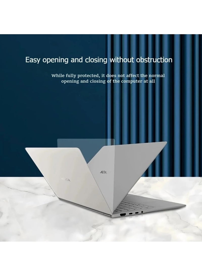 عام **غطاء واقي للابتوب متوافق مع جهاز Honor MagicBook Art 14 2024 موديل 14.6 بوصة MRA-521 561 721 - حافظة بلورية وماتي من PC، غطاء واقي صلب للابتوب.** - Image 4