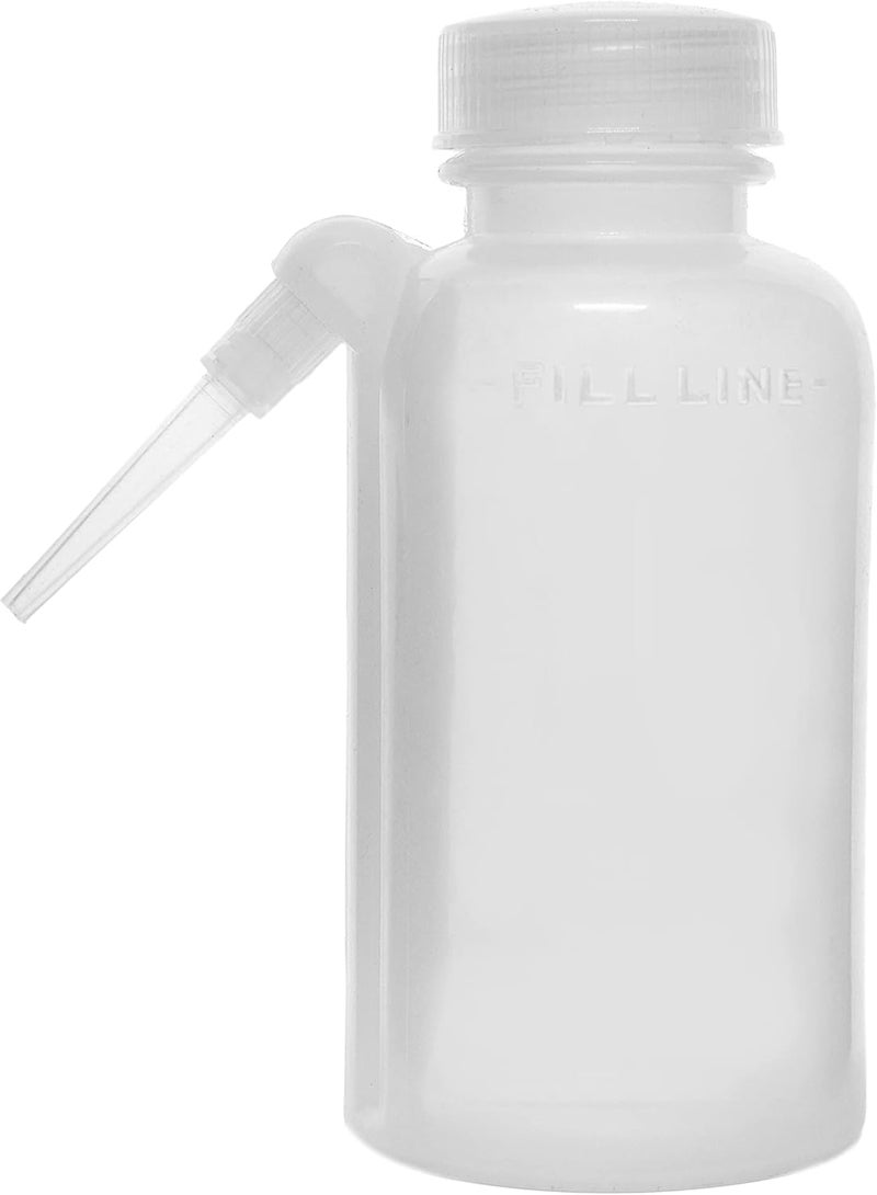 EISCO Wash Bottle, 250ml - Polyethylene - Translucent, Unbreakable - Screw Cap with Down Spout for Dispensing Liquid Labs - Image 1