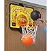 Slam Dunk Electronic Basketball Game Automatic LED Score Keeper Includes 2 Basketballs and a Pump - Image 3