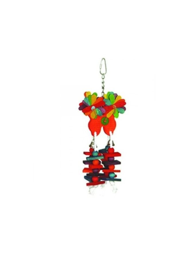 Natural And Clean Hanging Bird Toy 40x15Cm