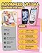 Anfrandce Kids Smart Phone for Girls Christmas Birthday Gifts for Girls Age 310 Kids Toys Cell Phone 397 Touchscreen Toddler Learning Play Toy Phone with Dual Camera - Image 4