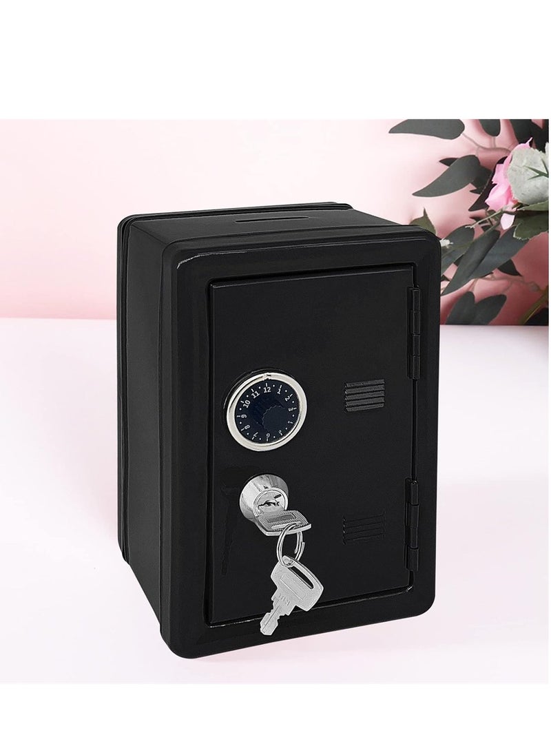 KASTWAVE Metal Coin Bank Money Bank with Single Digit Combination Lock and Key Money Saving Jar  - Image 4