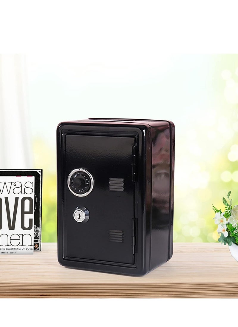 KASTWAVE Metal Coin Bank Money Bank with Single Digit Combination Lock and Key Money Saving Jar  - Image 3