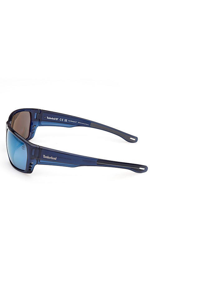 Timberland Men's Polarized Rectangular Sunglasses - TB0000290D64 - Lens Size: 64 Mm  - Image 2