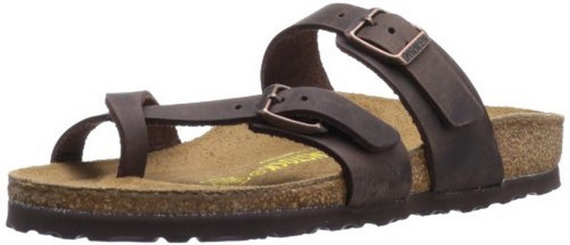 BIRKENSTOCK صندل بيركنستوك للنساء ماياري، جلد هابانا، 10-10.5 نساء/10-10.5 رجال - Image 5