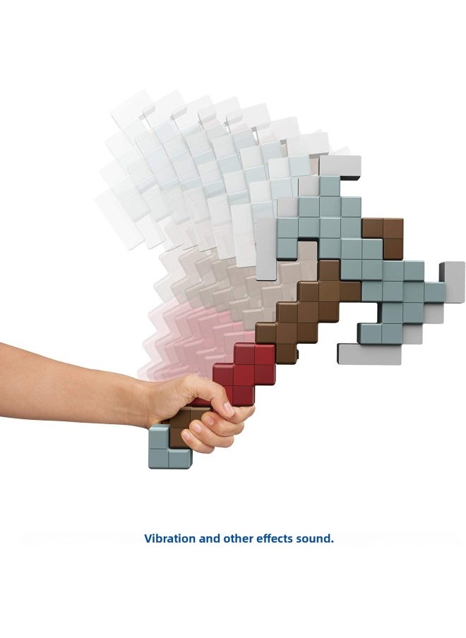 Minecraft Game Torch Lamp Mineral Color Changing Led Atmosphere Night Light Decoration Gift Small Size-Color:Gravity Sensor/Axe (Battle Sound)  - Image 1