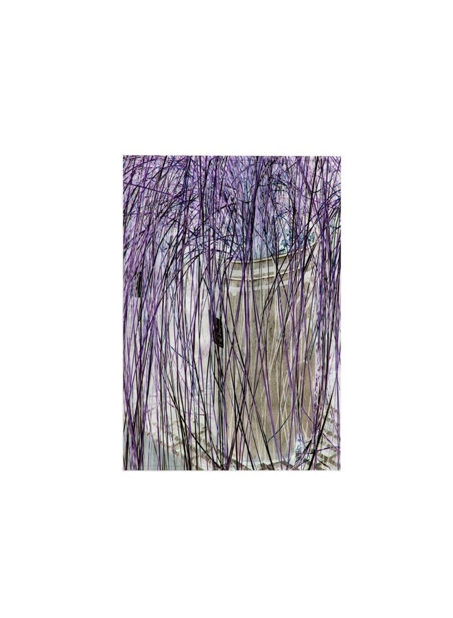 BEIYANG 3D Rose Print of Purple Grass in Silver Can TWL_214259_1 Towel, 15" x 22" - Image 1