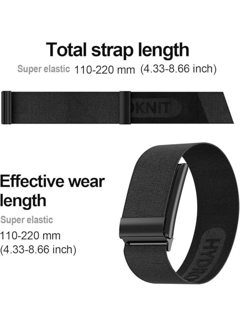 TEMPO HydroKnit Sport Band Compatible with Whoop 5.0 Life, One & Peak | Soft Nylon, Fast-Drying, Water-Resistant and Comfortable Replacement Strap for Active Lifestyles - ONLY Strap without Connector - Image 3