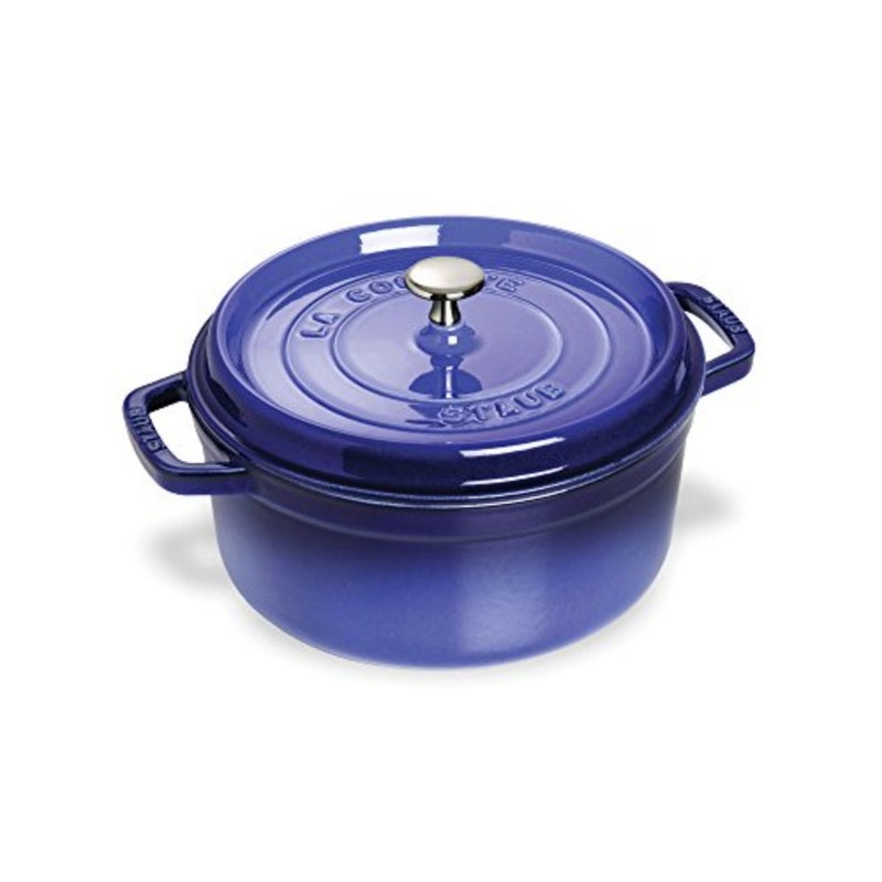 Shebei4 Quart Round Cocotte, Blue - Image 1