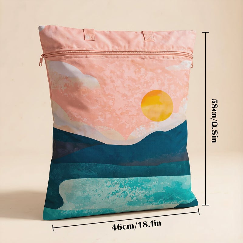 No Assembly Laundry Bag 46x58cm Ready To Use Out Of Package Tote - Image 4
