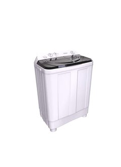 TORNADO Tornado TWH-Z12DNE-W(BK) Half Automatic Twin Tub Washing Machine, 12 Kilograms - Black  - Image 2