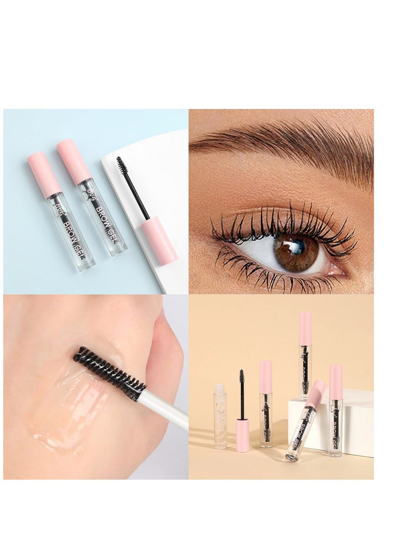 SYOSI Eyebrow Gel Clear, Brow Gel, Eye Brow Gel Waterproof Eyebrow Glue Transparent Long Lasting Setting Eyebrow Gel, Natural Styling Repair All-Day Clear Mascara for Eyebrows Primer - Image 4