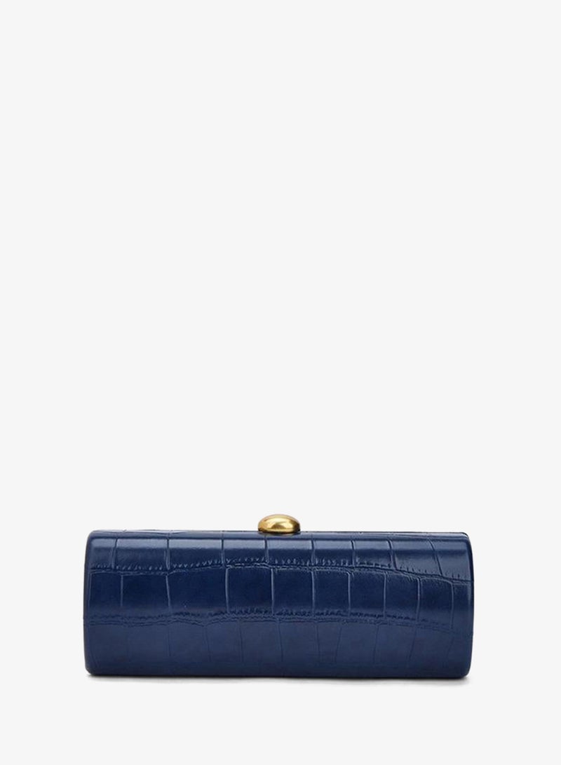 Celeste Textured Clutch Bag With Detachable Chain - Image 1