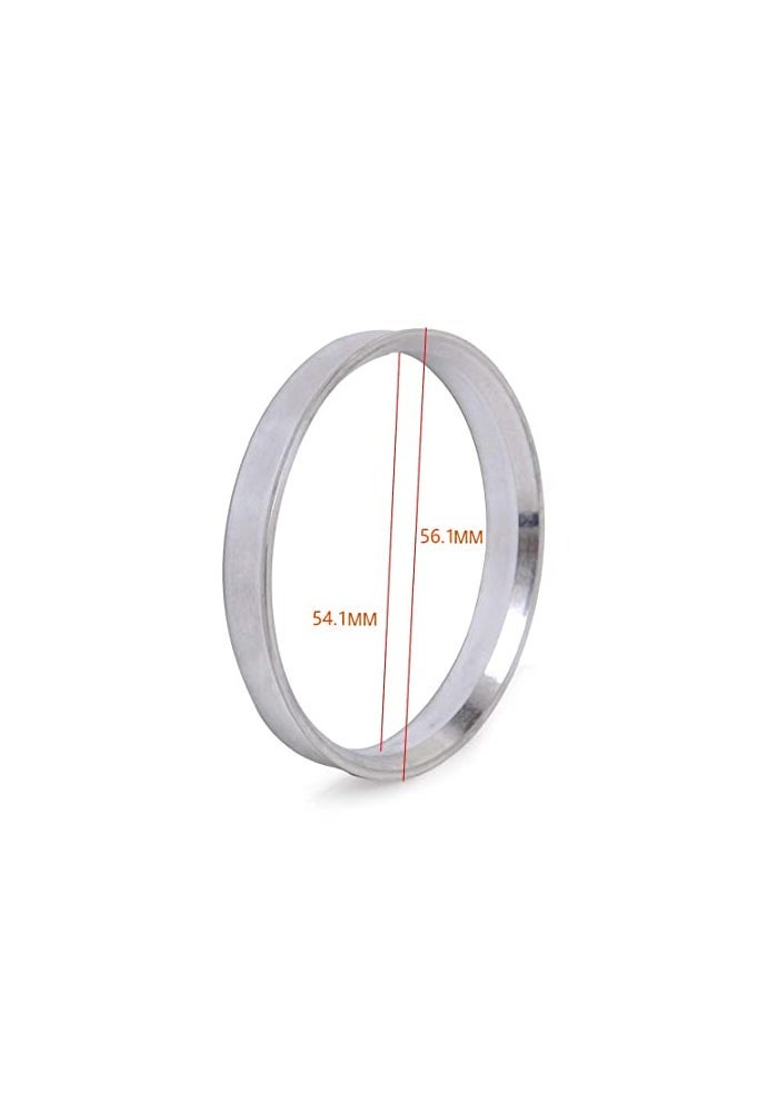 ZHTEAPR 541 to 561 Wheel Hub Centric Rings Set of 4 OD561mm ID541mm Aluminium Alloy Wheel Hubrings 561 to 541 - Image 5