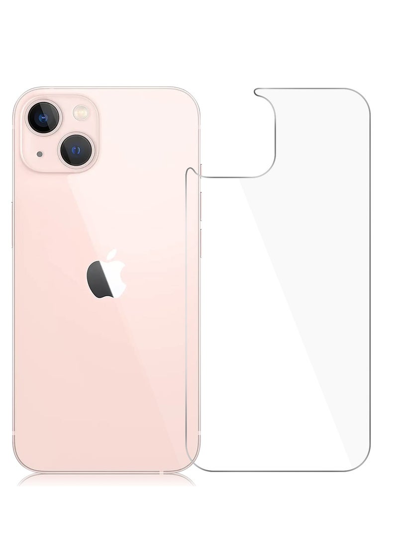 [2 Pack] iPhone 13 Back Screen Protector for iPhone 13,Anti Scratch/Bubble Back Tempered Glass Screen Protector Ultra Thin Rear Film for iPhone 13 (6.1 inch) - Image 1