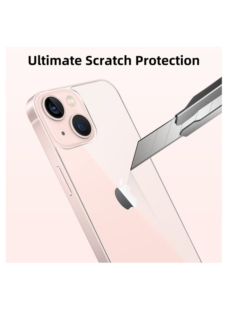 [2 Pack] iPhone 13 Back Screen Protector for iPhone 13,Anti Scratch/Bubble Back Tempered Glass Screen Protector Ultra Thin Rear Film for iPhone 13 (6.1 inch) - Image 2