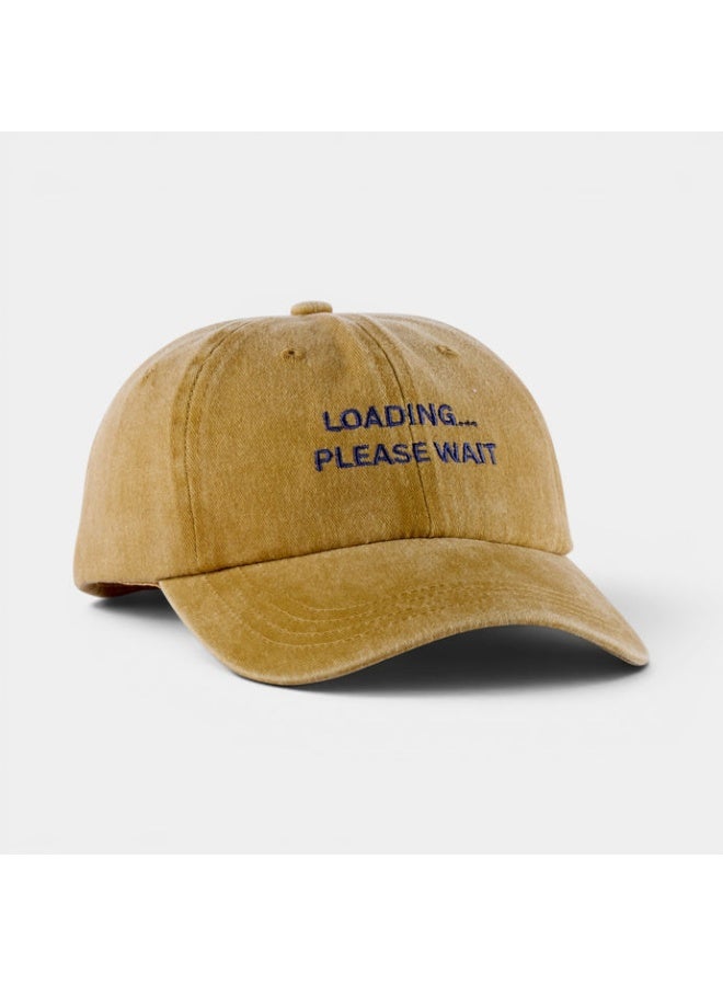  دوهاتس قبعة Loading… Please Wait داد هات من القطن المغسول للجنسين - Image 2