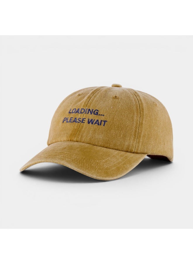  دوهاتس قبعة Loading… Please Wait داد هات من القطن المغسول للجنسين - Image 3