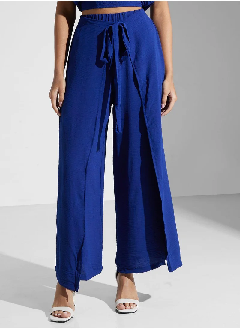 Golden Apple Surplice Neck Jumpsuit
