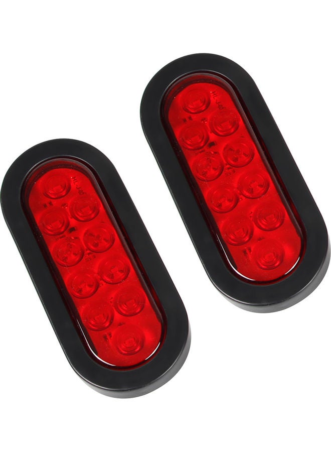 Loquat 2-Piece Oval Sealed LED Indicator Light Set - Image 1