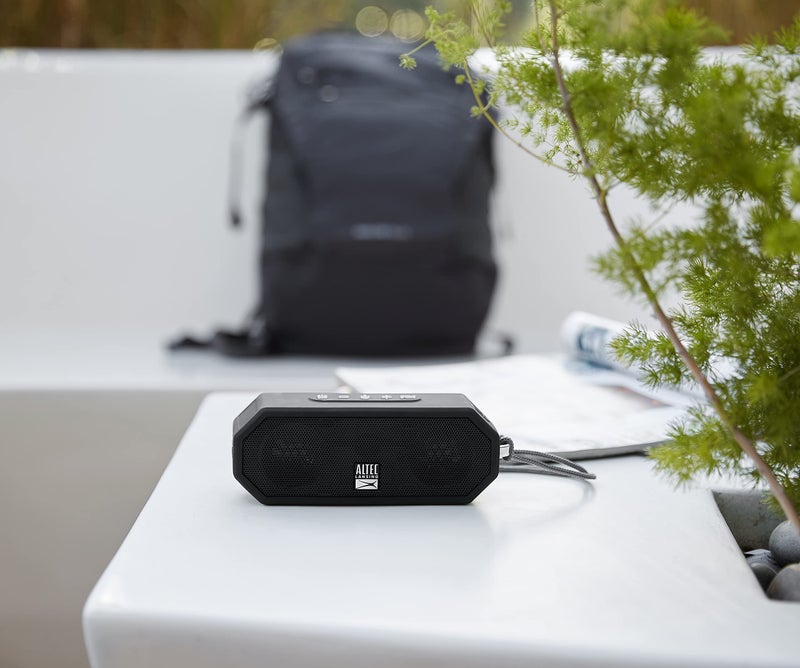 Altec Lansing LifeJacket H2O 4 - Waterproof Bluetooth Speaker, Durable & Portable Speaker with Voice Assistant, 10 Hour Battery Life & 100 Foot Range, Black - Image 3