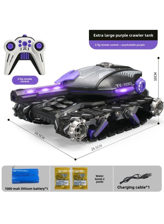 Shangjian Four-wheel Drive Deformation Induction Remote Control Boy Gesture Stunt Climbing Spray Wholesale-Color:386 Brown Light Music -Specifications: 105 Minutes Of Battery Life  - Image 4