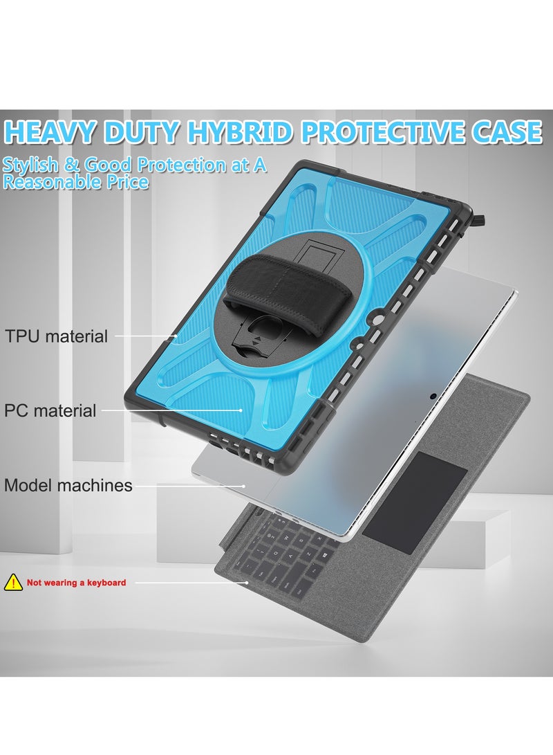 GULFLINK Back Cover Protect Case for Microsoft Surface Pro 9 13 inch Blue - Image 3